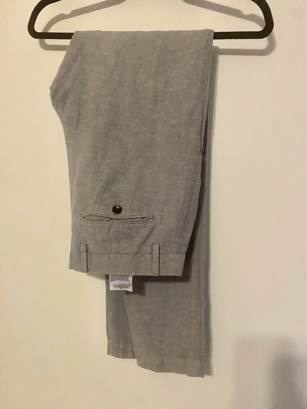 Banana Republic Blue Gray Cotton Kentfield Pant SZ 32 X 32